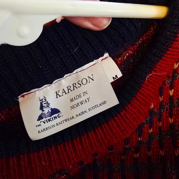 Vintage Karrson wool sweater - Picture 4 of 4